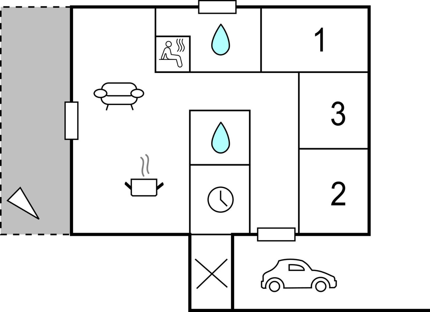 Amazing Home In Askeby With Sauna Ngoại thất bức ảnh